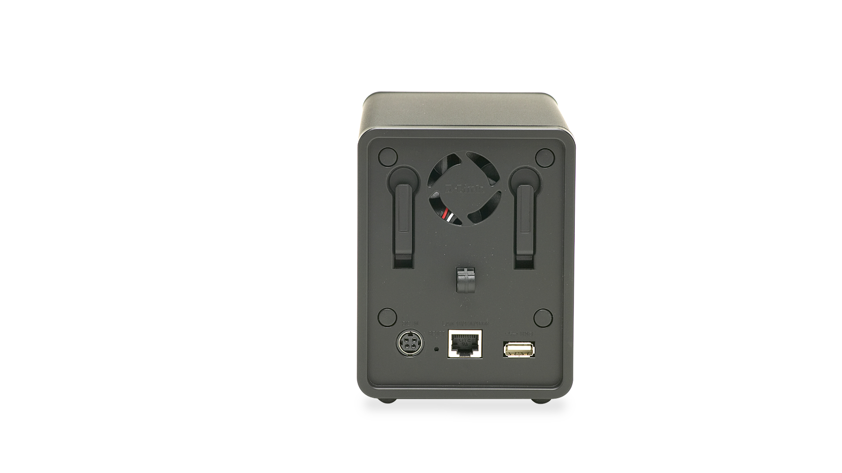 DLink NAS DNS 323 Back